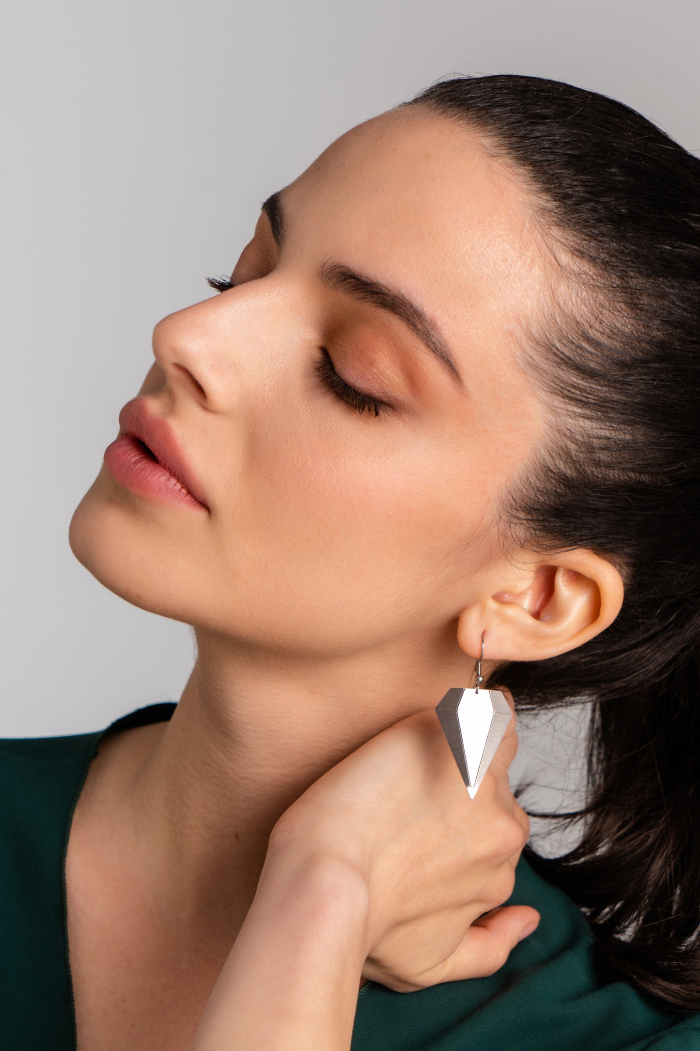 Origami Diamond Earrings
