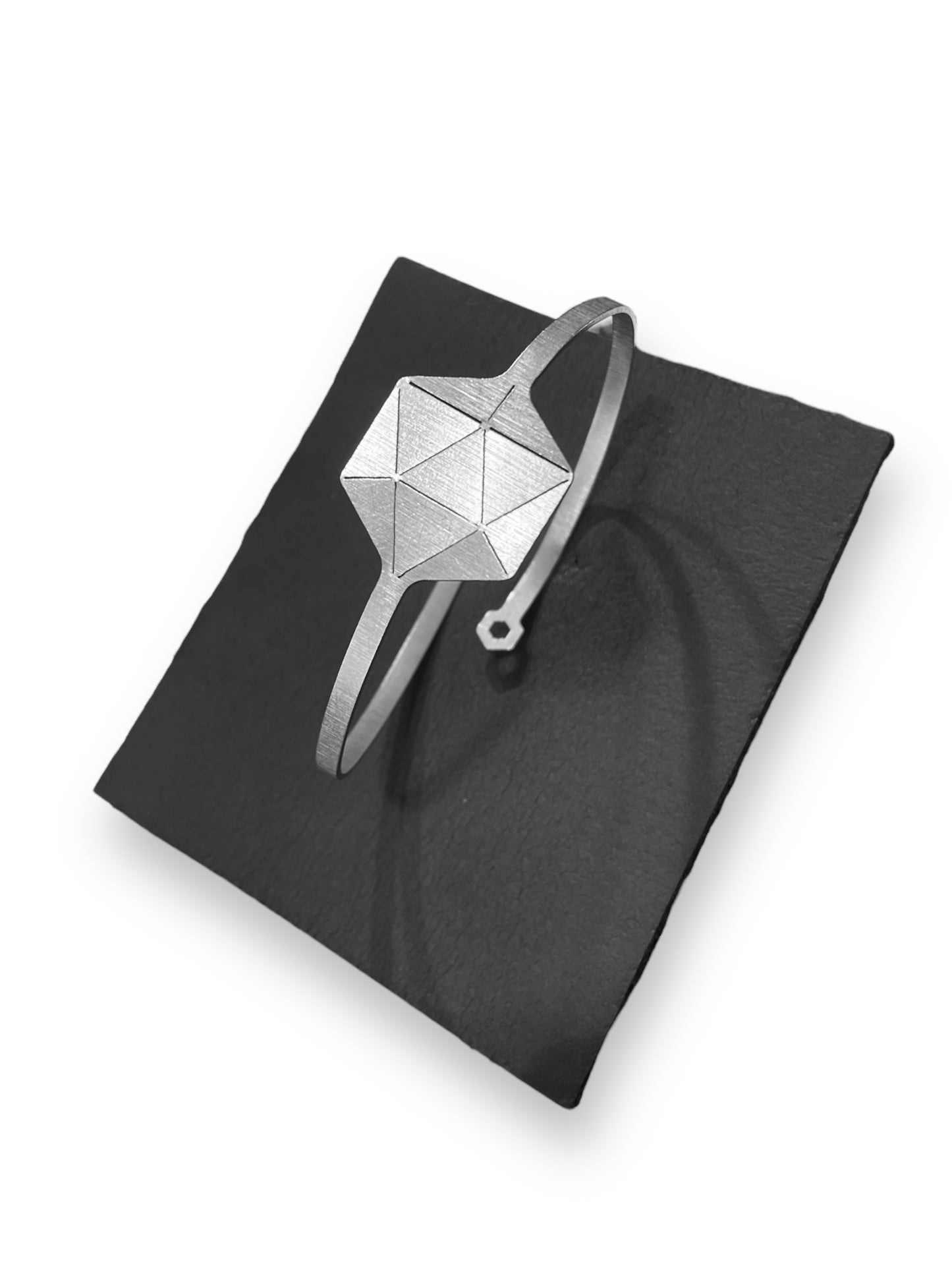 Origami Polygon Handcuff Bracelet