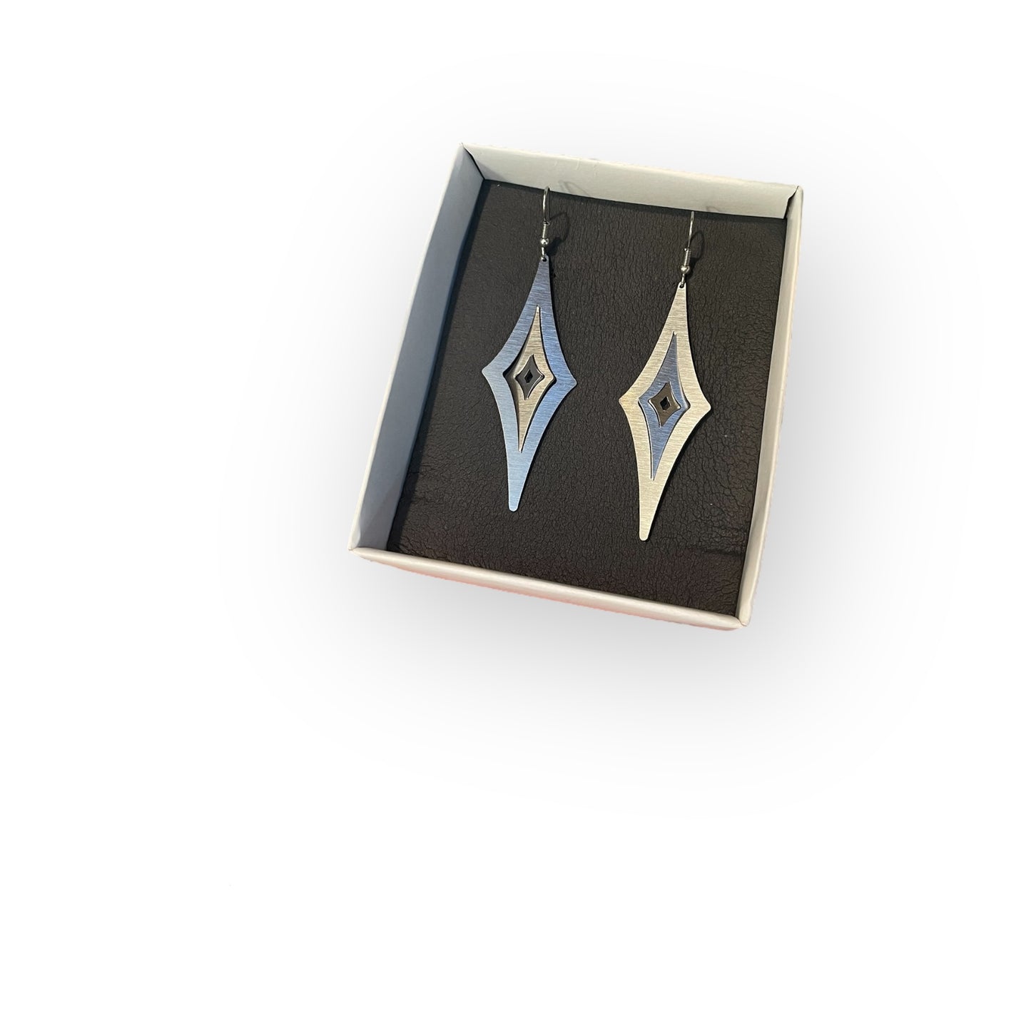 Illusion Long Stars Earrings