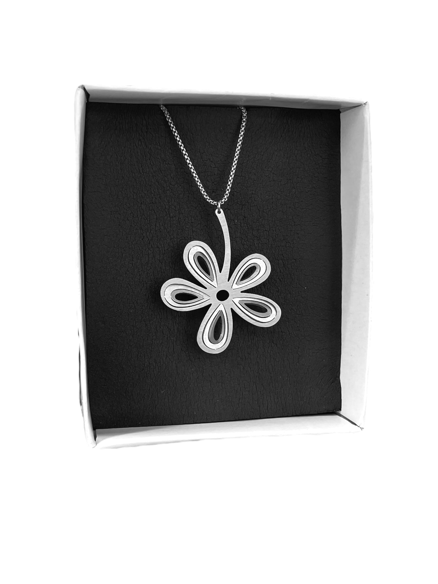 Illusion Flower Pendant