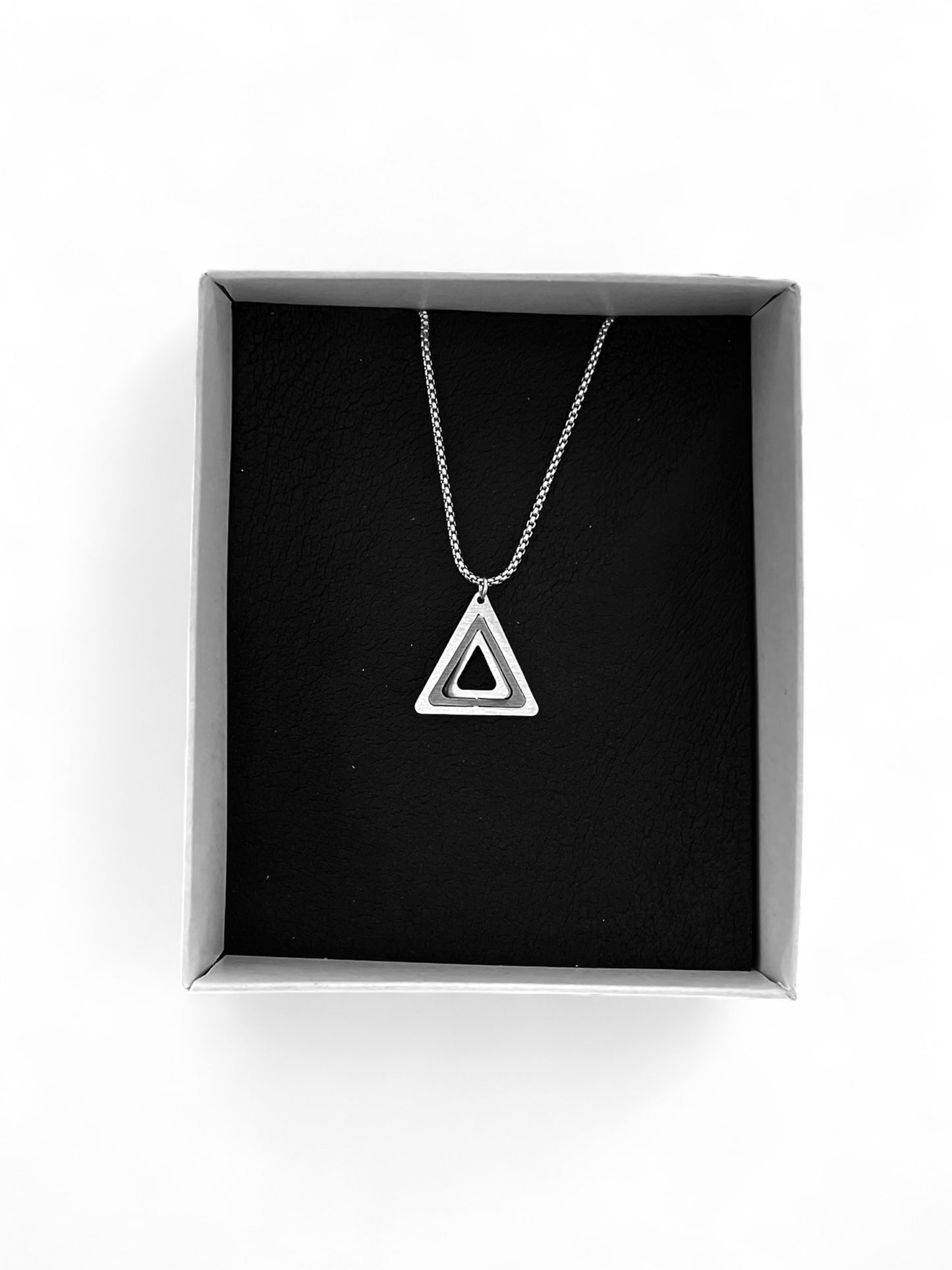 Illusion Triangle Pendant