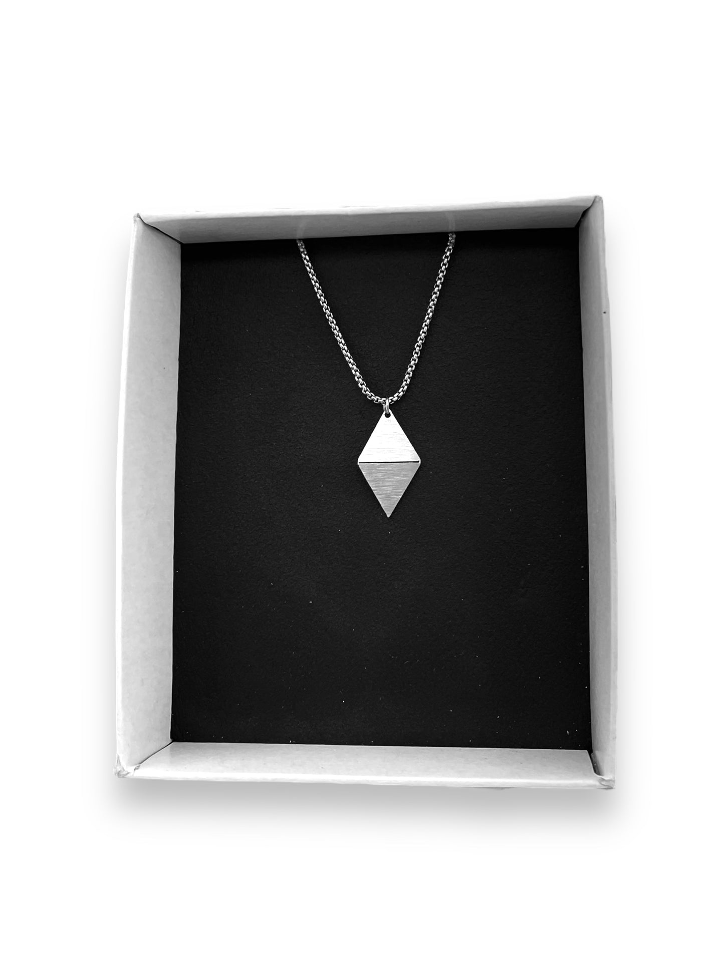 Split Rhombus Pendant