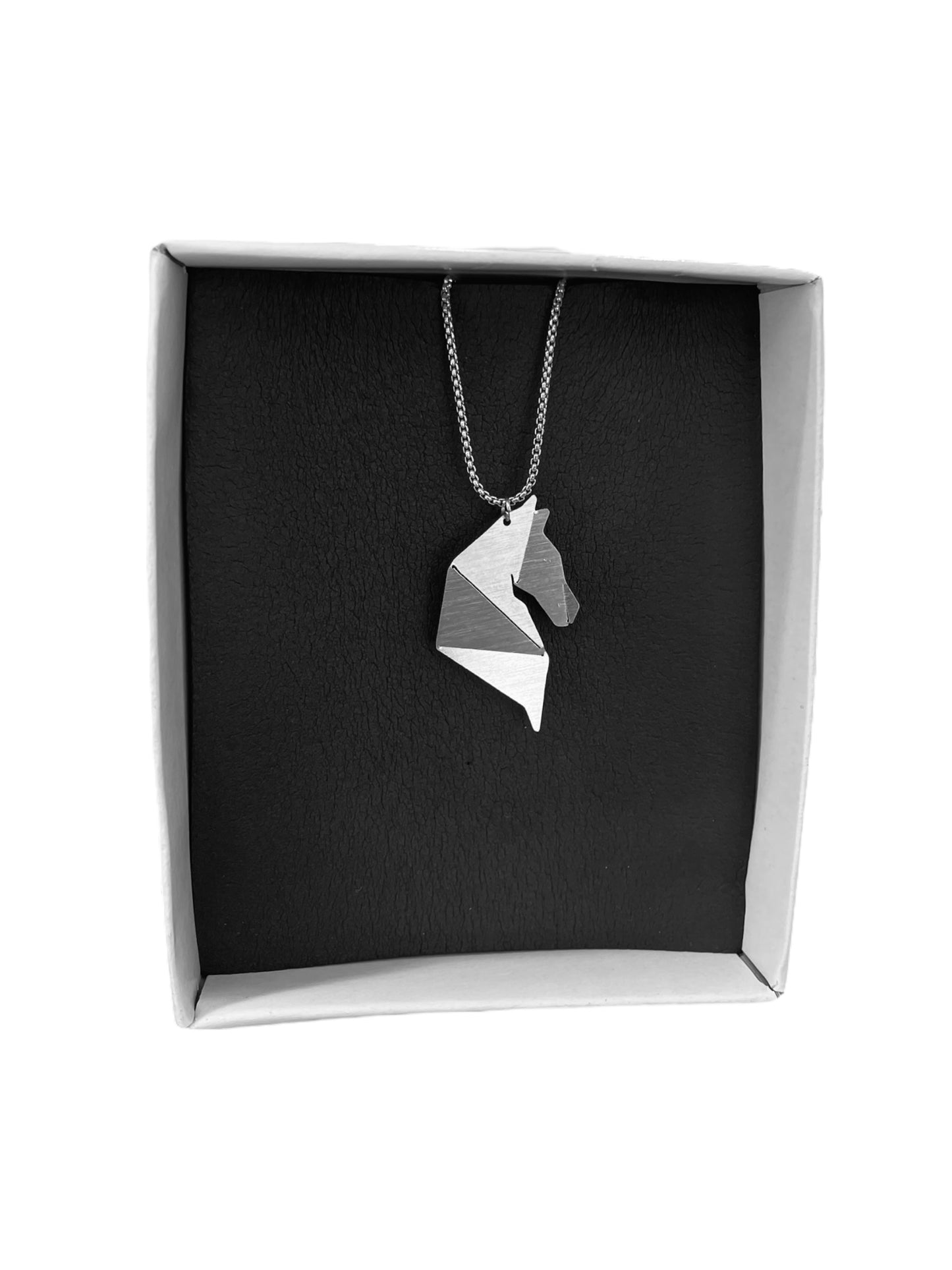 Origami Horse Pendant