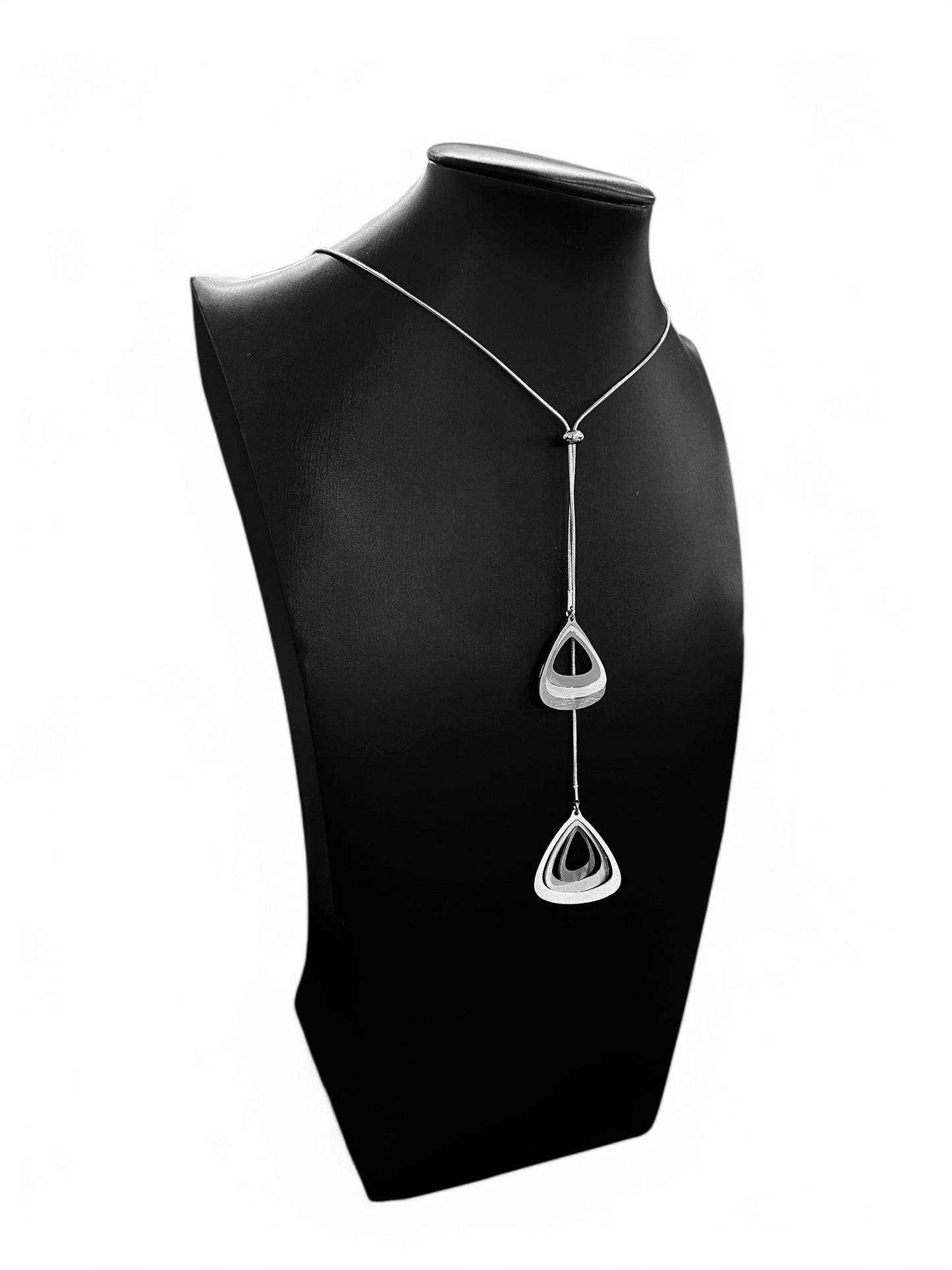 Διπλό Ρυθμιζόμενο Ατσάλινο Κρεμαστό Elegant Triangle