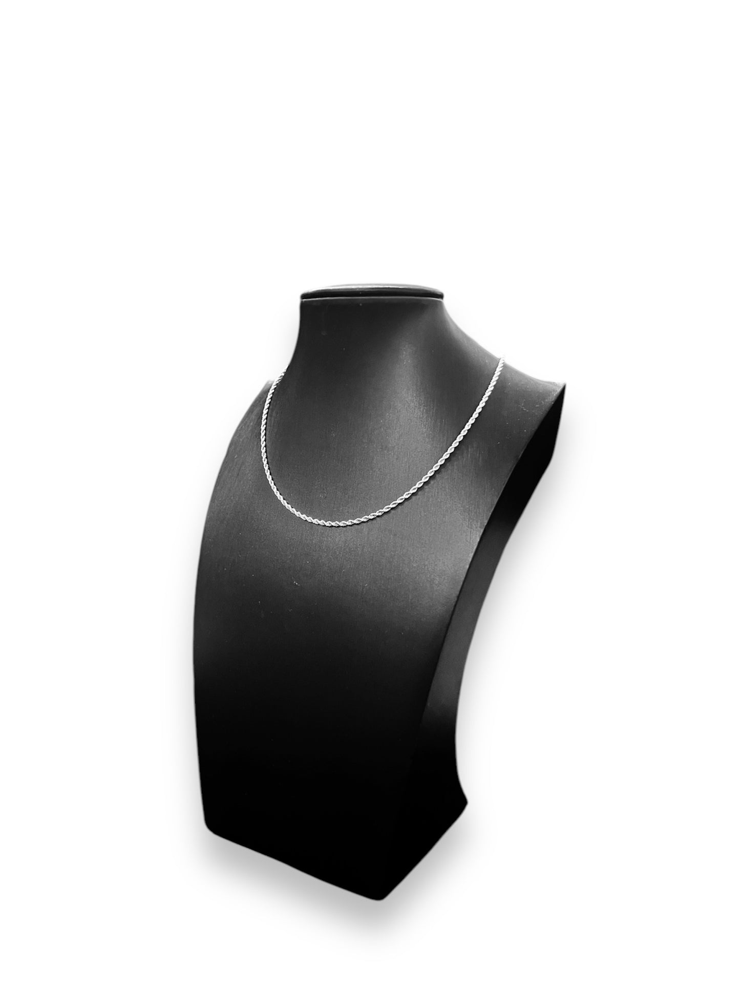 Necklace Steel Twist Chain 2mm