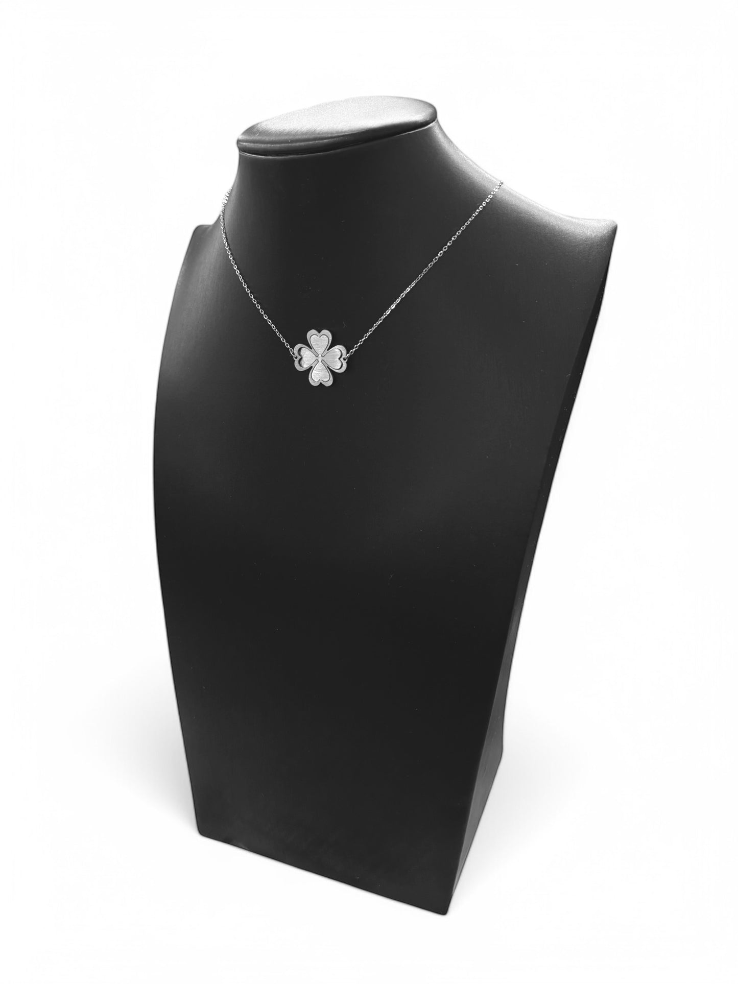 Κολιέ με αλυσίδα Elegant Lucky Clover