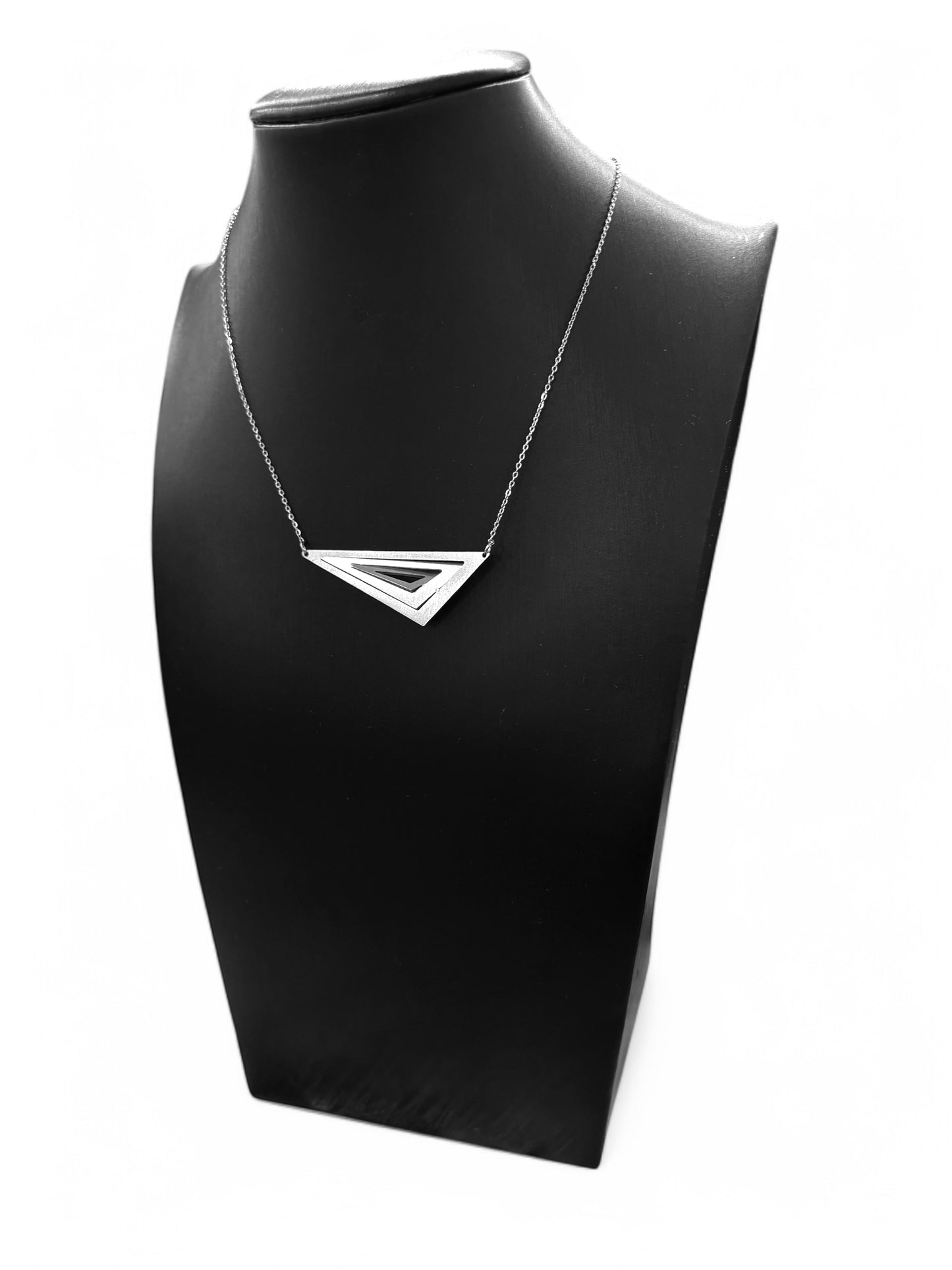 Illusion Triangle Chain Necklace
