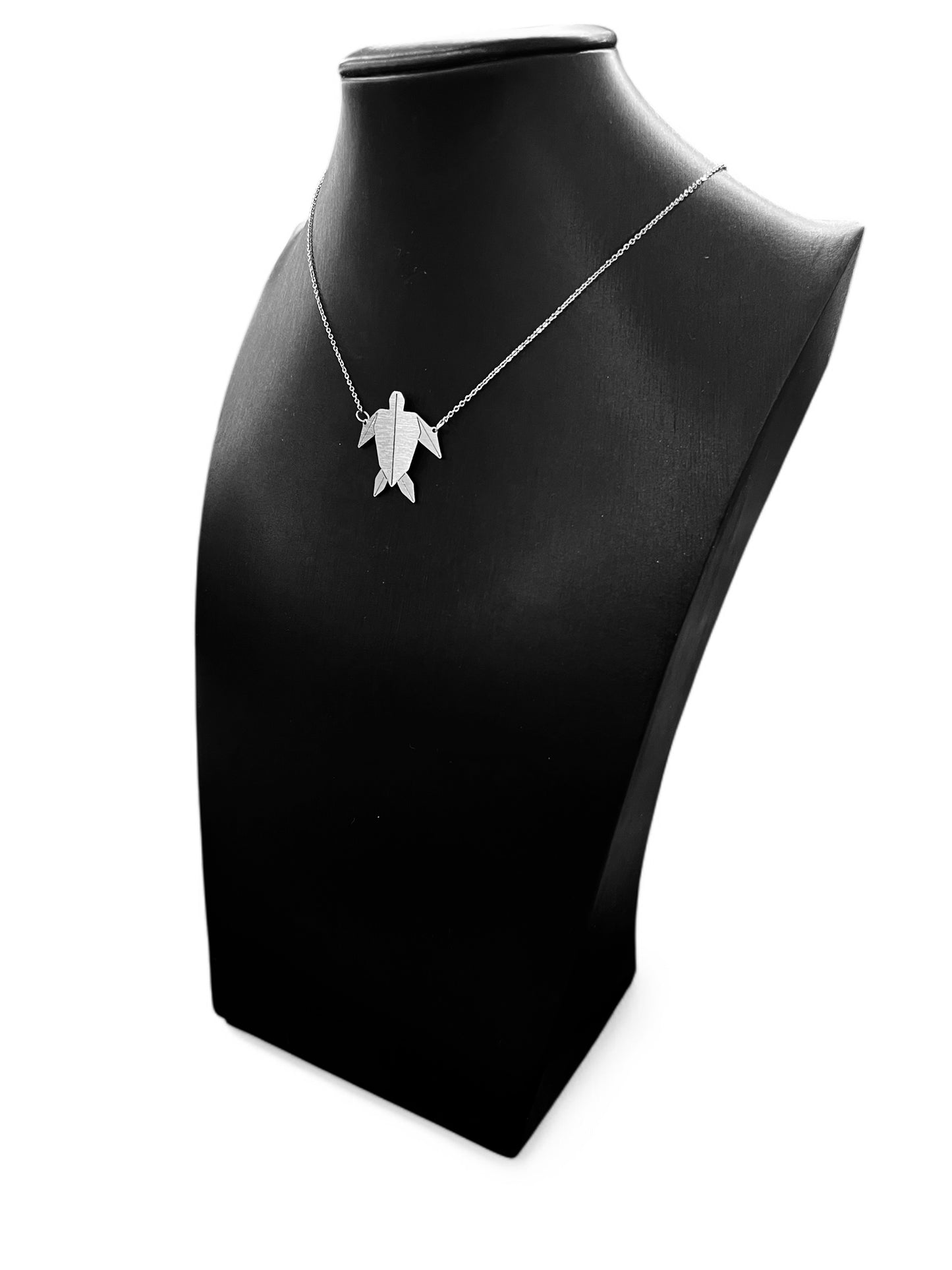 Origami Turtle Chain Necklace