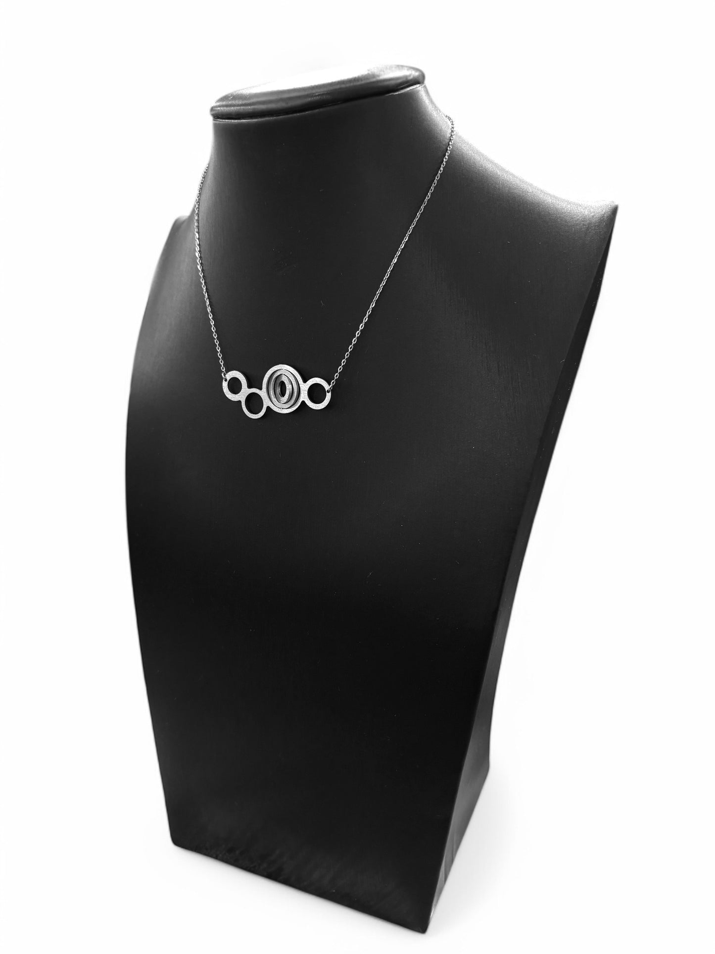 Illusion Bubbles chain necklace