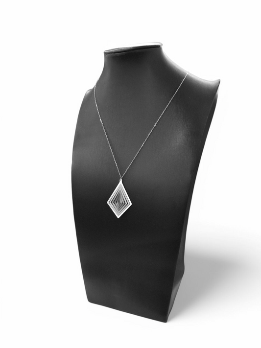 Illusion Rhombus Pendant