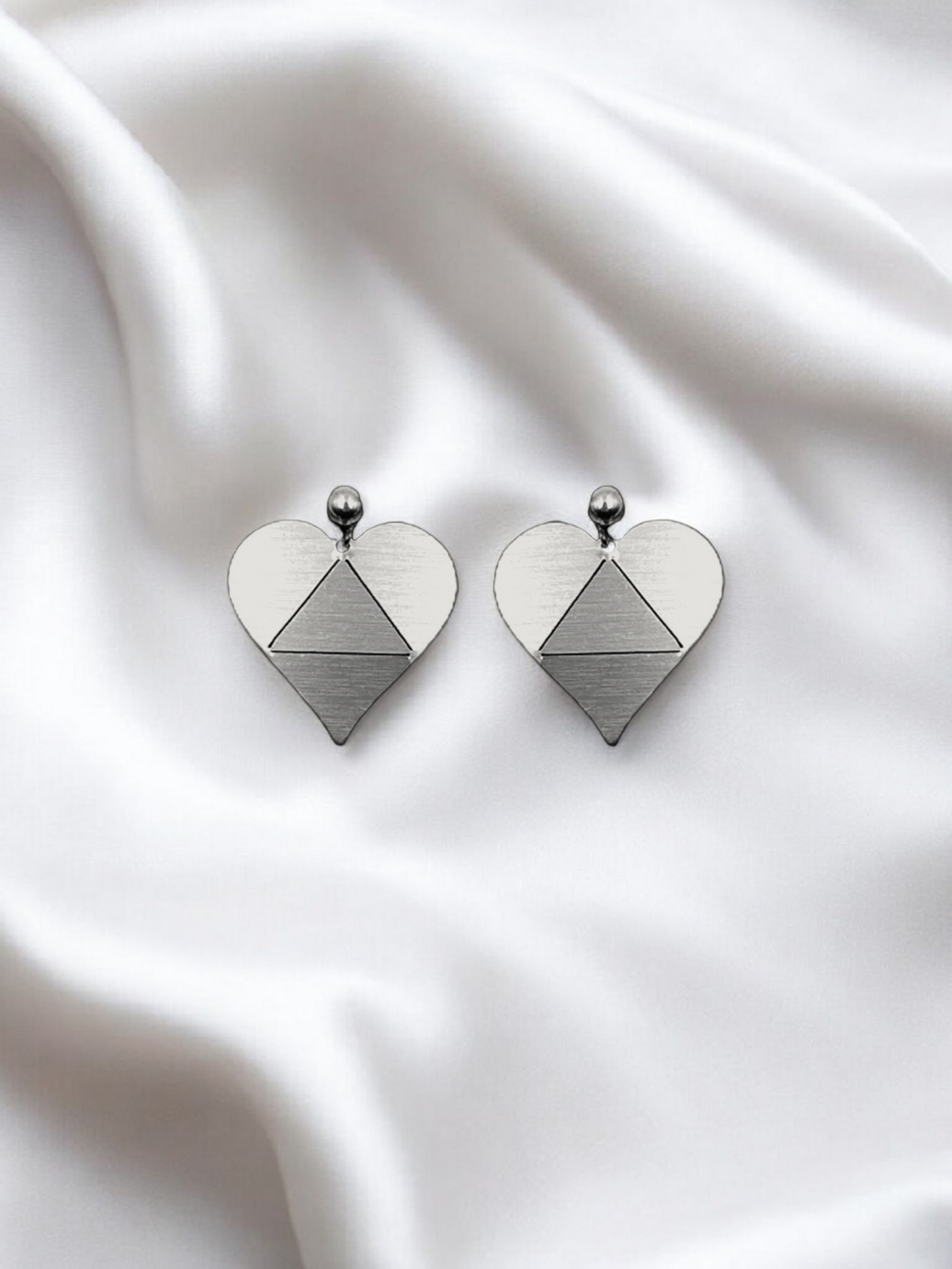 Origami Hearts Earrings