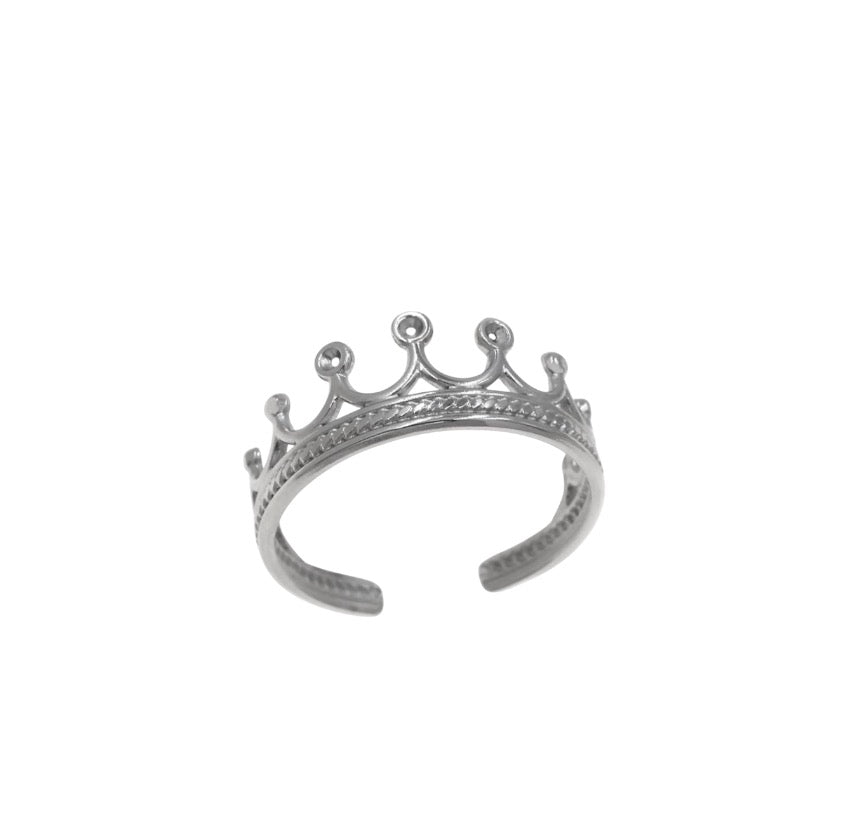 Δαχτυλιδι Ατσαλινο Crown