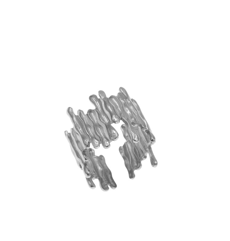 Δαχτυλιδι Ατσαλινο Μπάρες