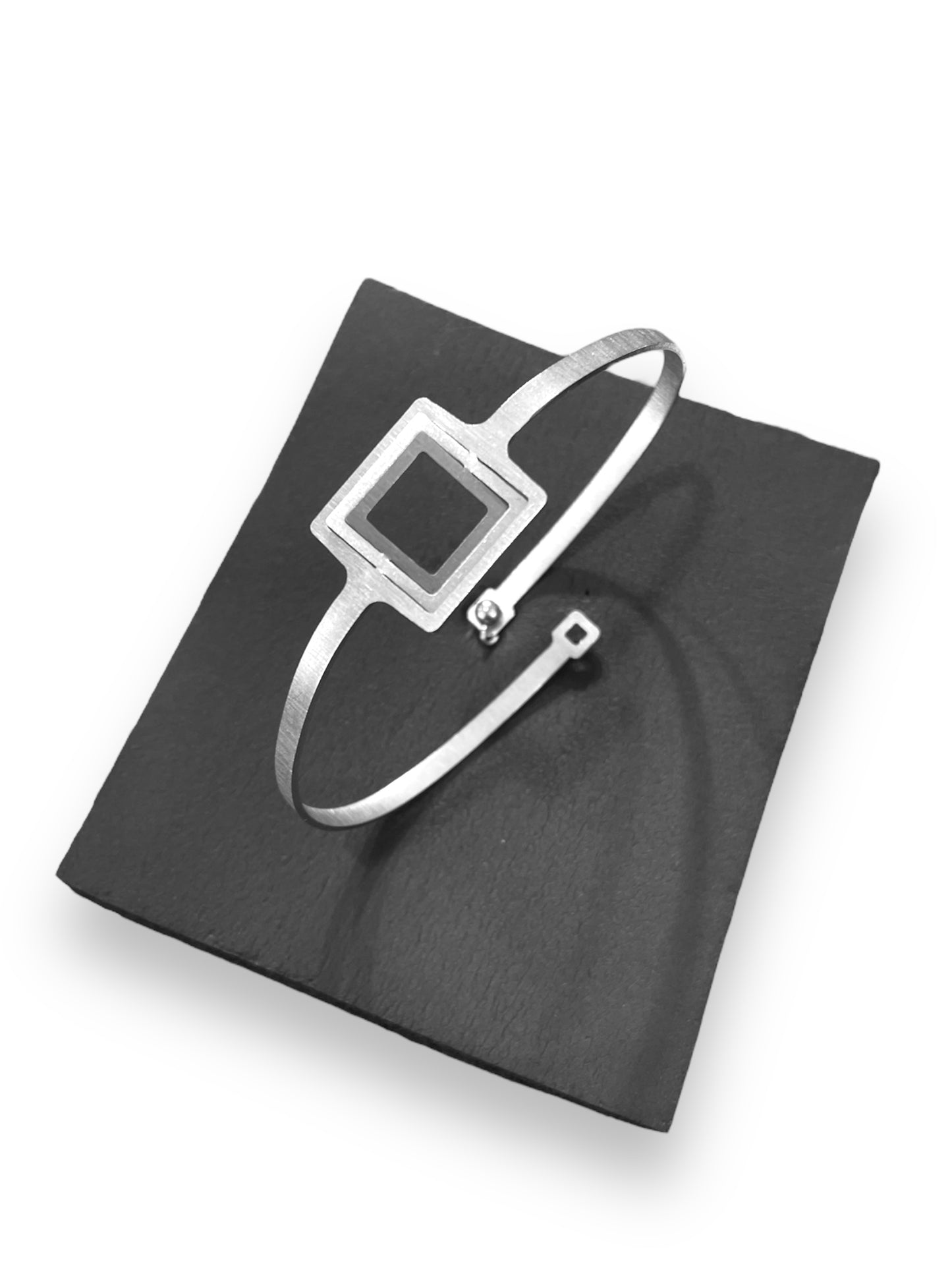 Illusion Square handcuff bracelet