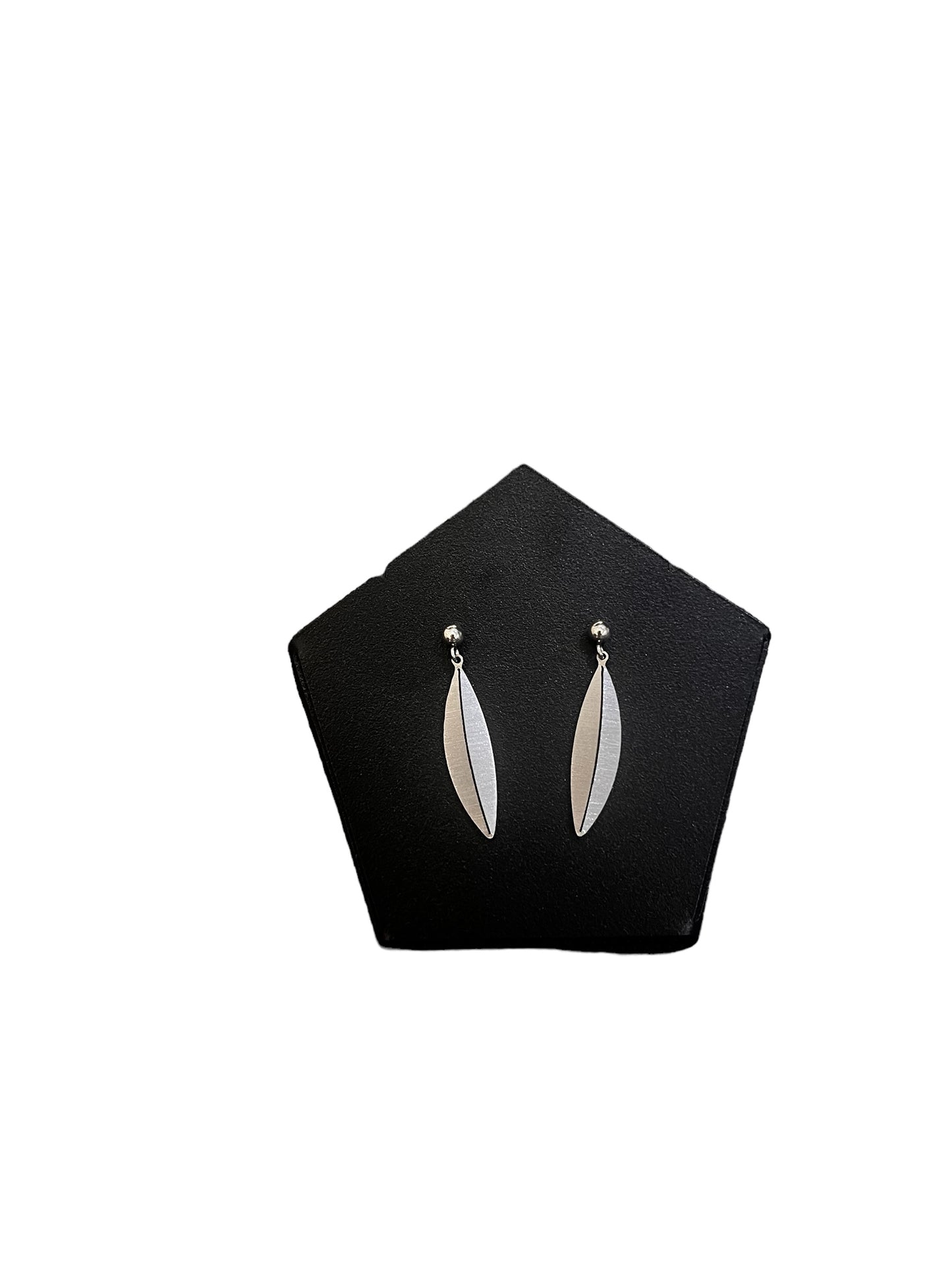 Origami Olive mini earrings