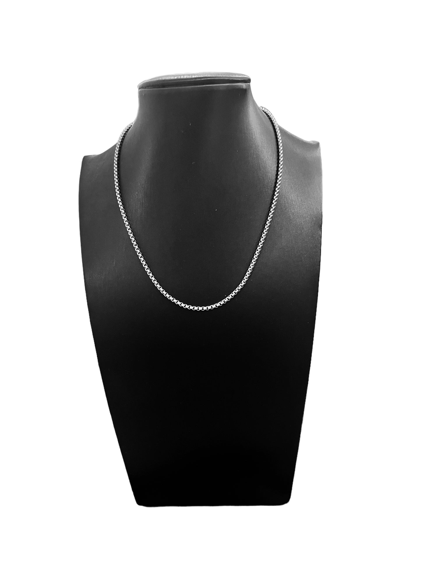 Necklace Steel Chain Venetian Round 1.5mm
