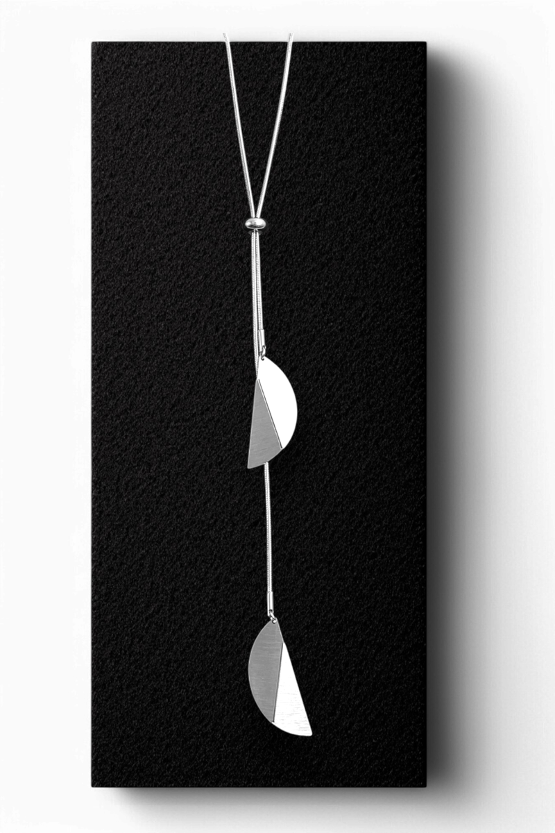 Διπλό Ρυθμιζόμενο Ατσάλινο Κρεμαστό Origami Half Cirlce