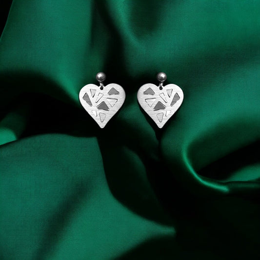 Σκουλαρίκια Mosaic  Hearts Small