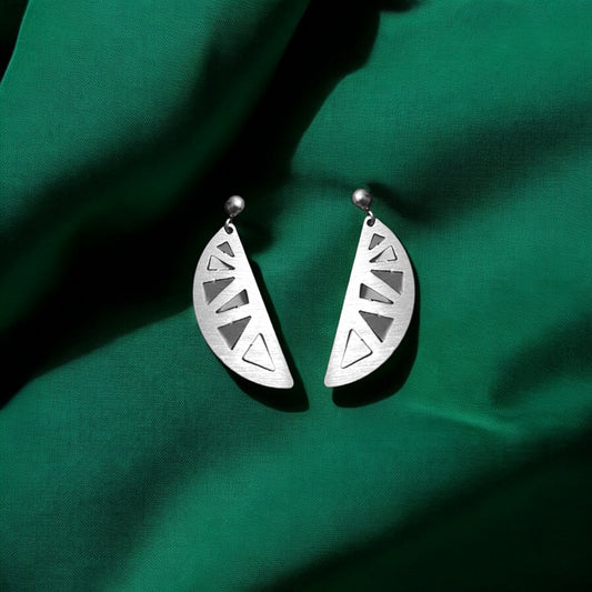 Σκουλαρίκια Mosaic  Half Circle