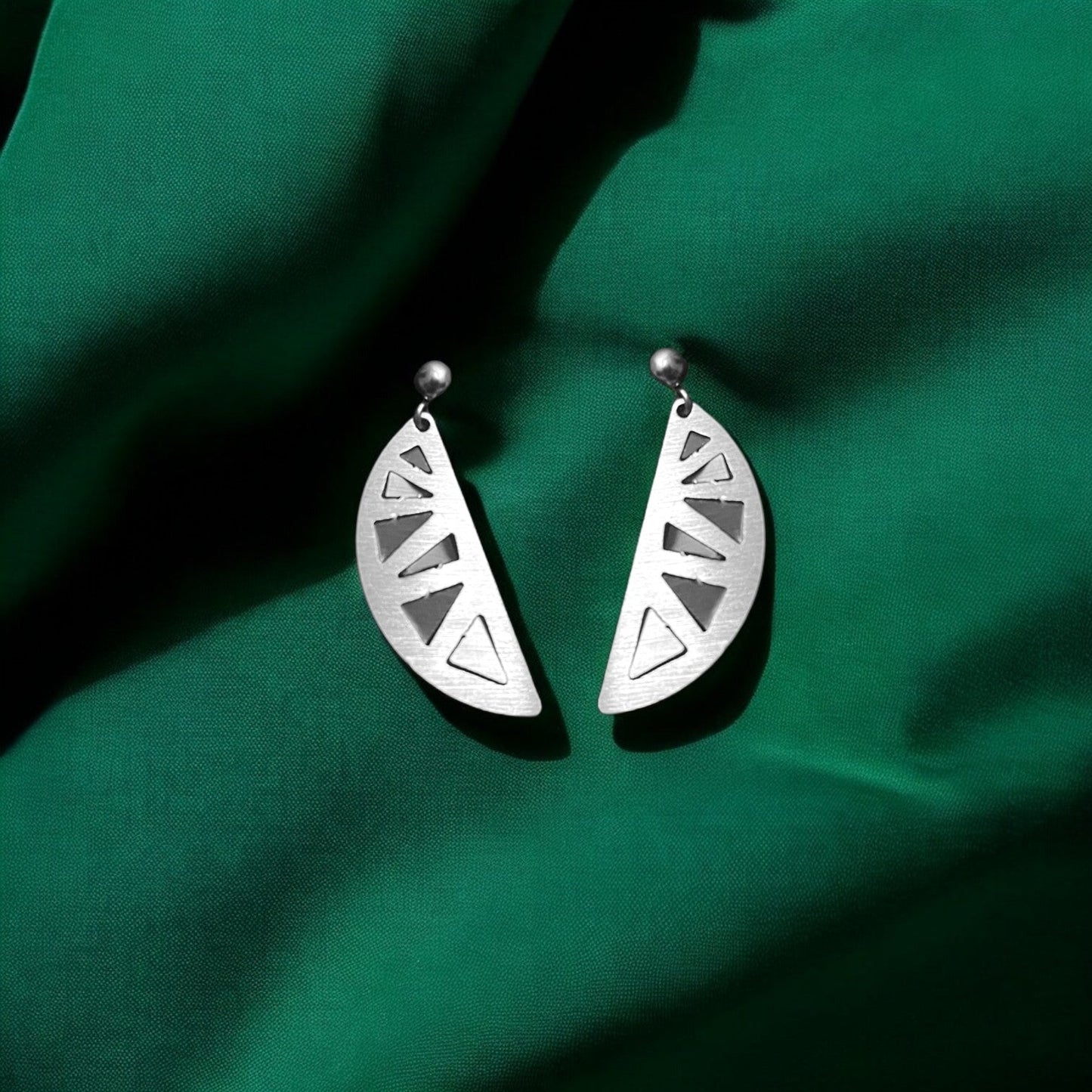 Σκουλαρίκια Mosaic Half Circle wholesale