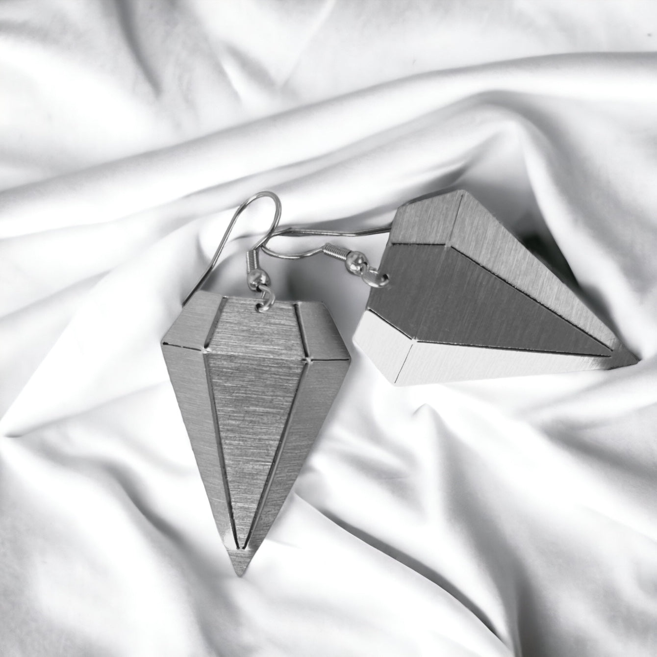Origami Diamond Earrings