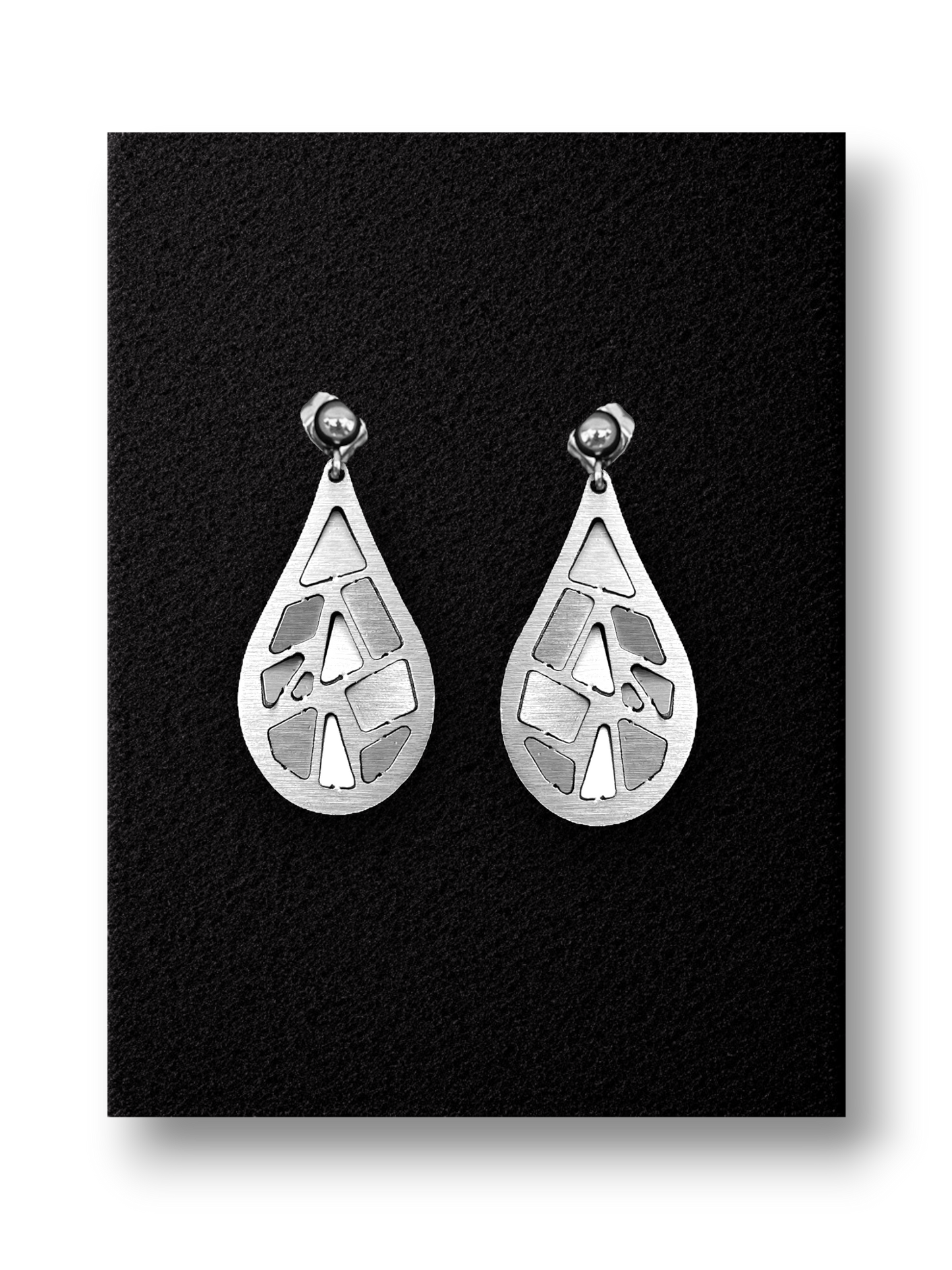 Σκουλαρίκια Mosaic Teardrops