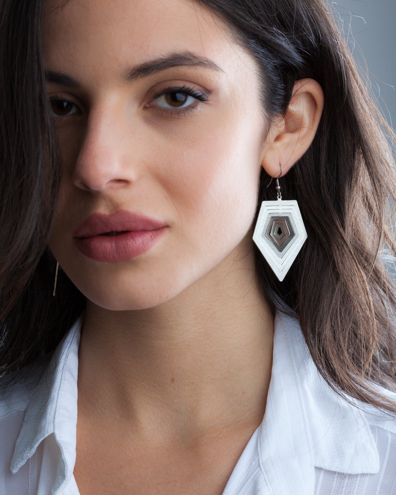 Illusion Diamond Earrings