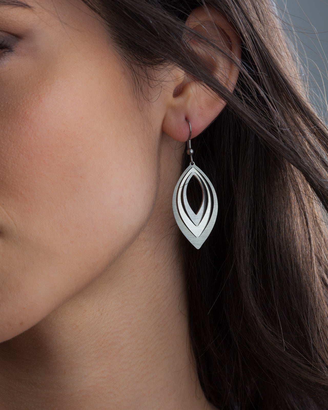 Σκουλαρίκια Elegant Leaf mini