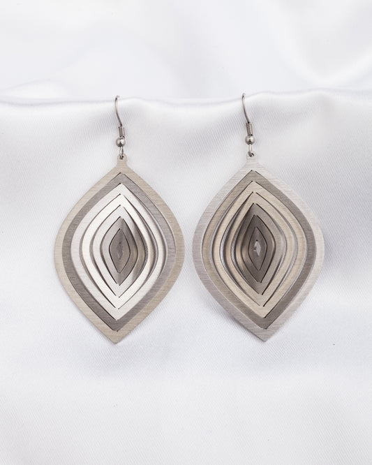 Illusion Leaf Earrings