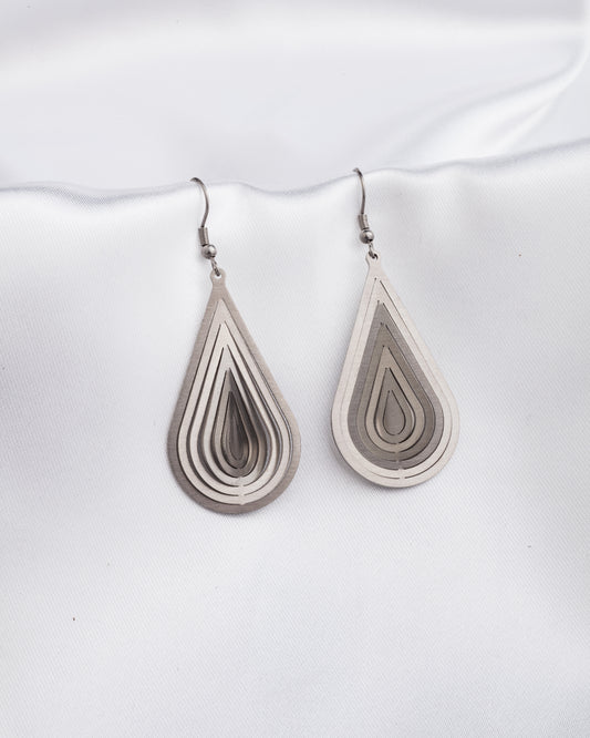 Σκουλαρίκια Illusion Teardrop
