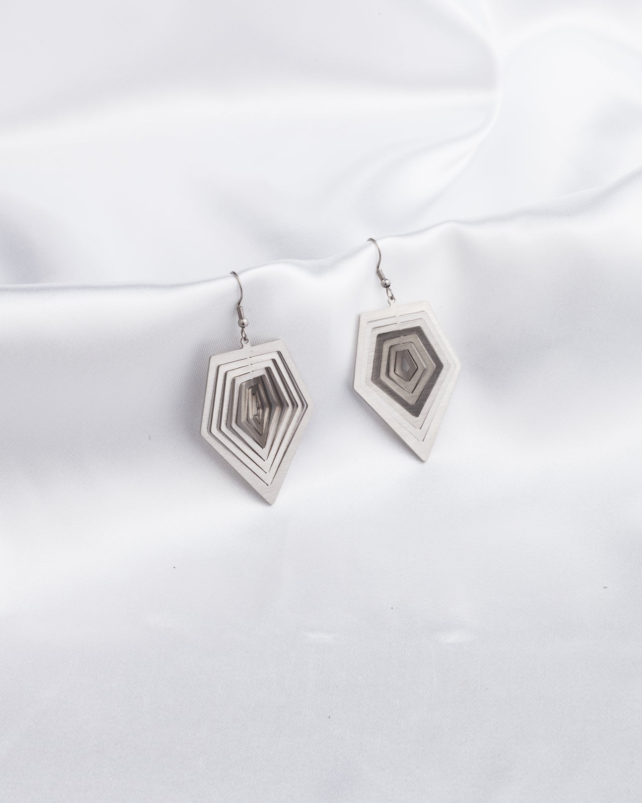 Illusion Diamond Earrings