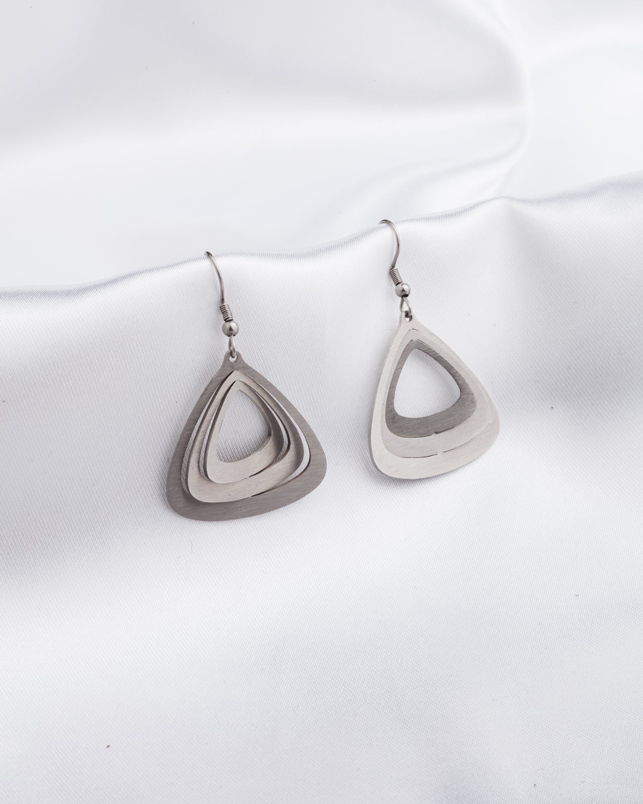 Elegant Triangles Earrings