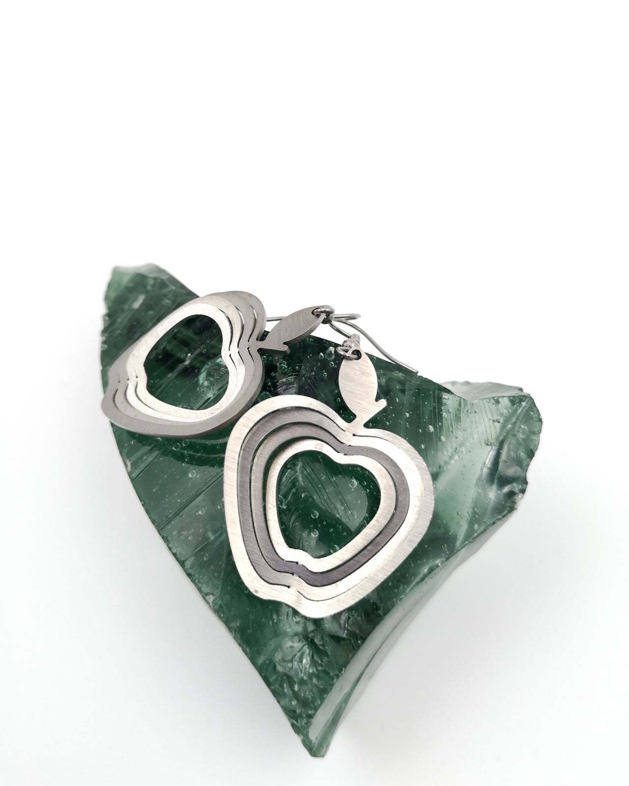 Illusion Apples mini earrings
