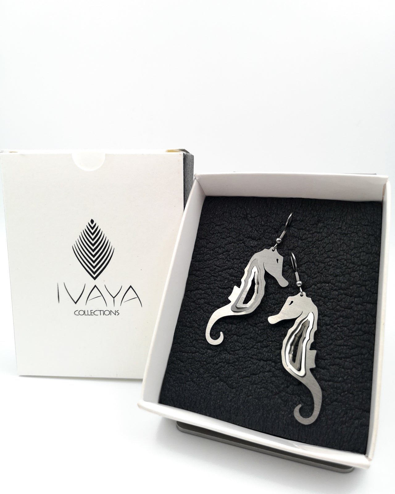 Illusion Seahorse Earrings