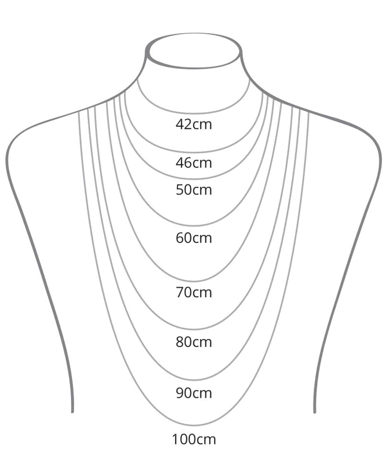 Illusion Seretonin Molecule Chain Necklace