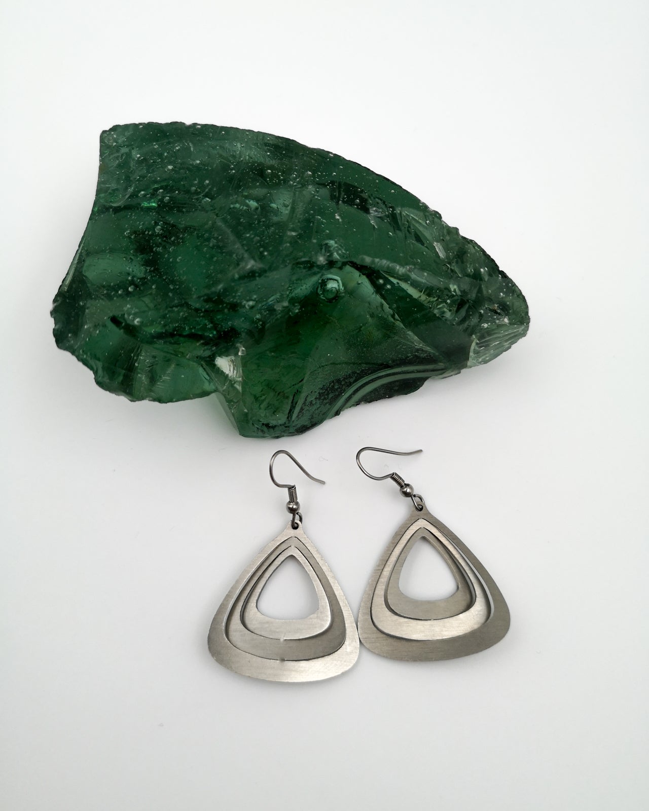 Elegant Triangles Earrings