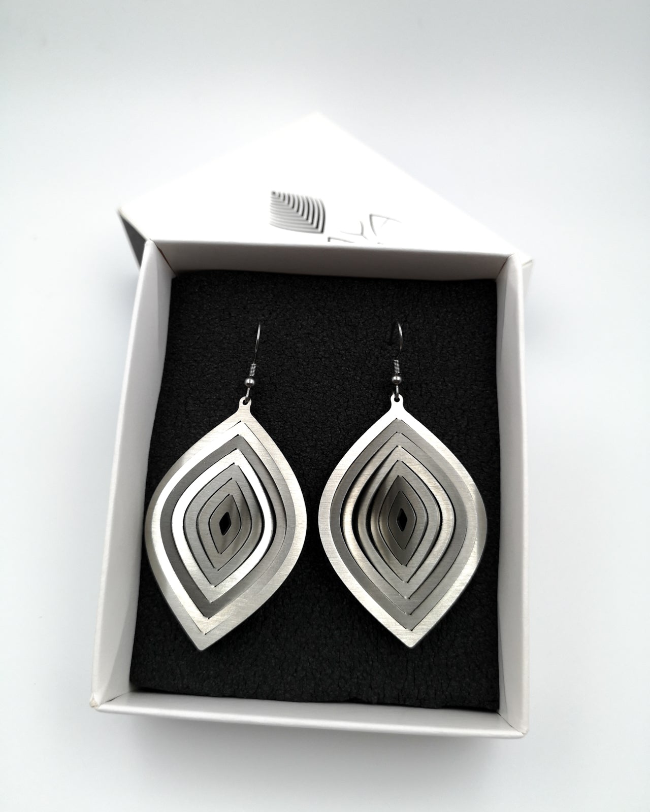 Illusion Leaf Earrings