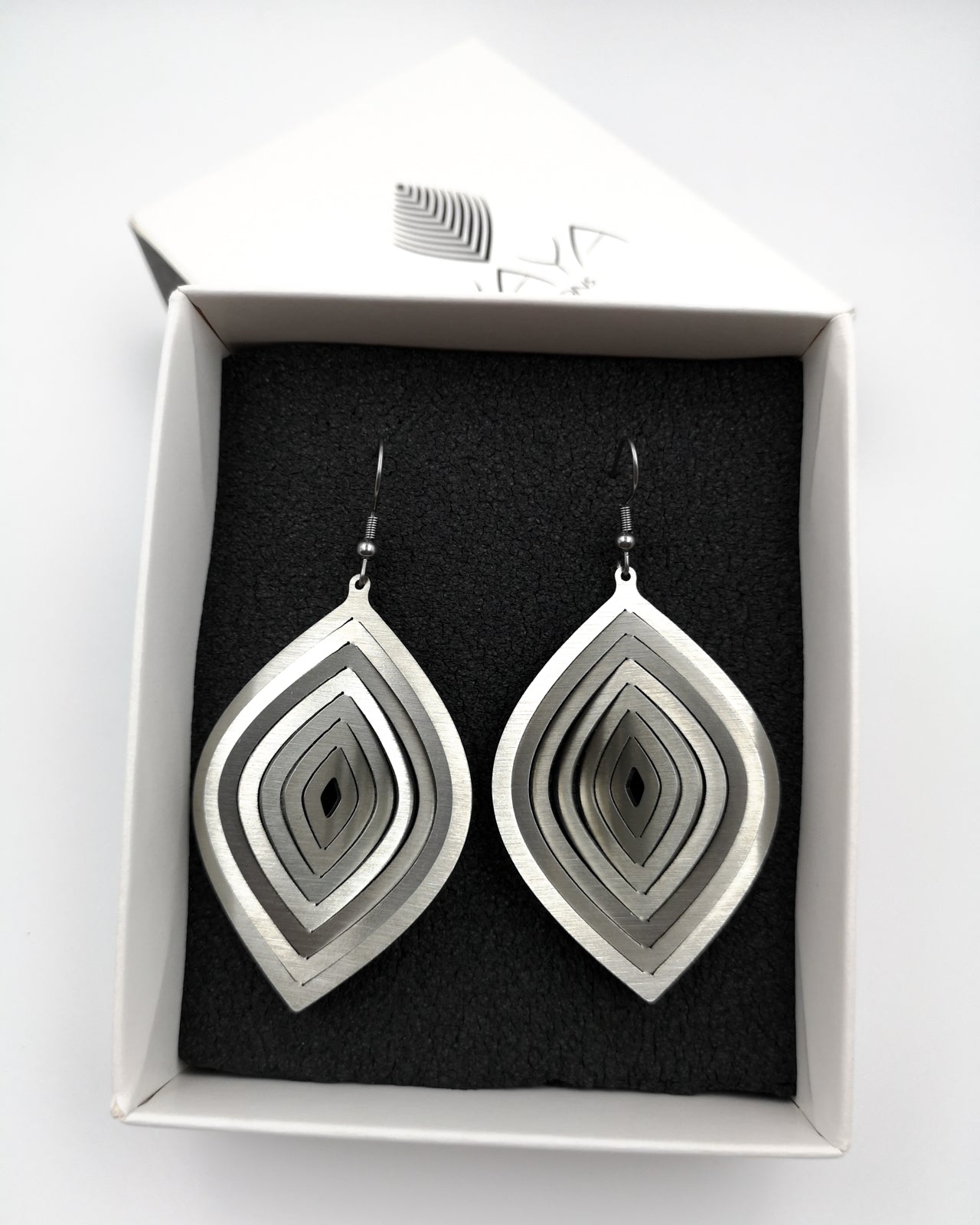 Illusion Leaf Earrings