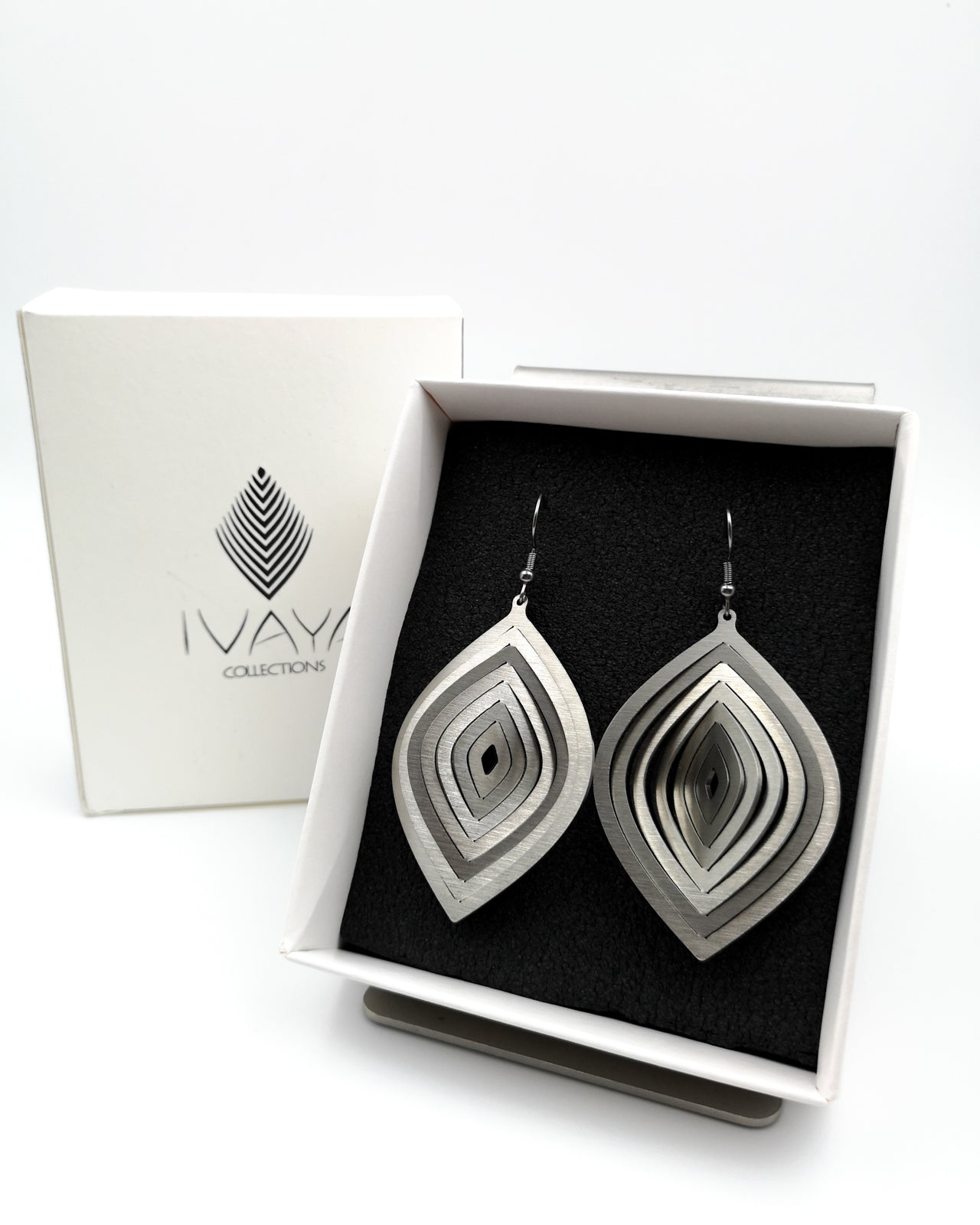 Illusion Leaf Earrings