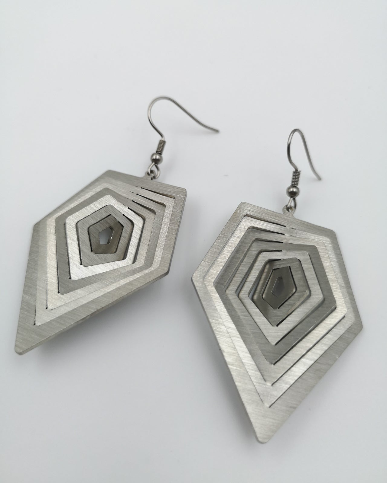 Illusion Diamond Earrings