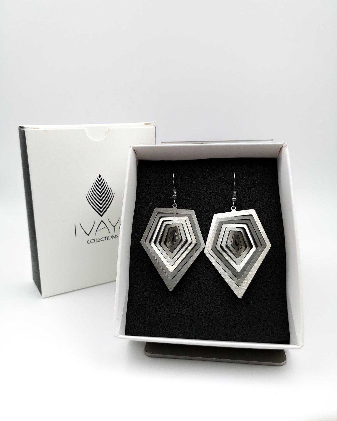Illusion Diamond Earrings