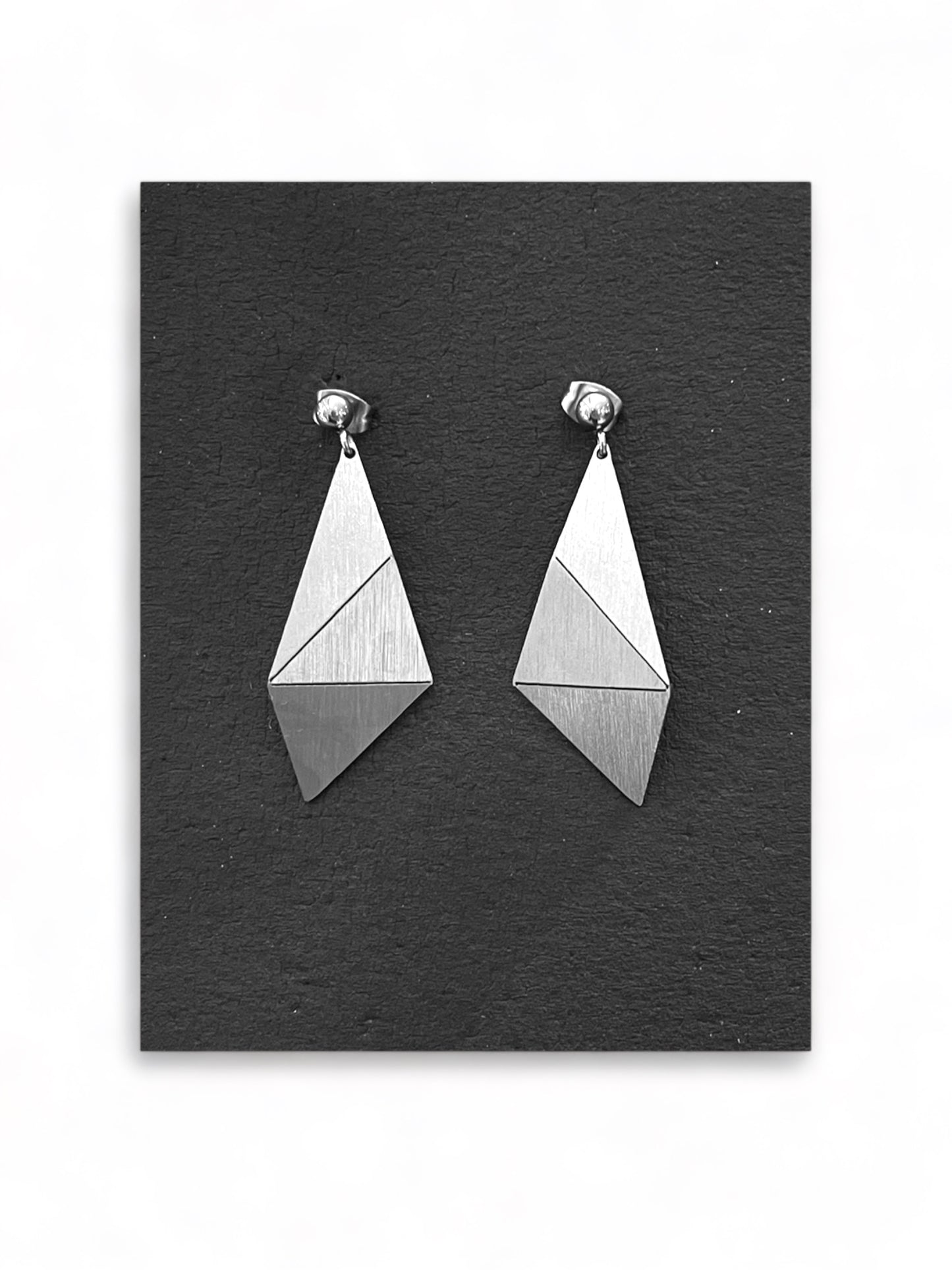 Origami Half Rhombus Earrings