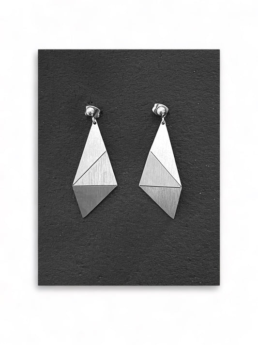 Origami Half Rhombus Earrings