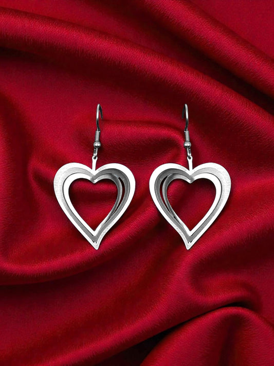 Illusion Hearts Earrings