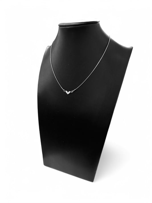 Κολιέ καρδούλα με σμάλτο