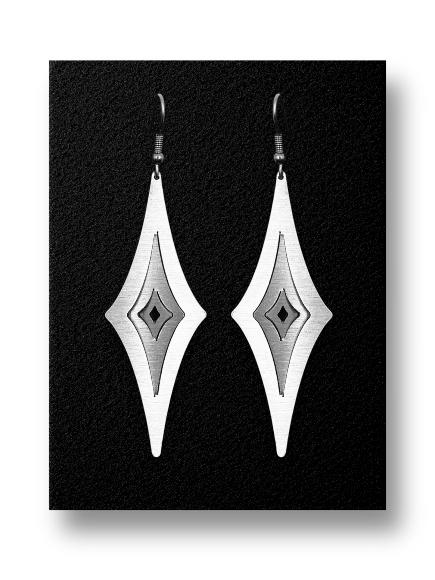 Σκουλαρίκια Illusion Long Stars