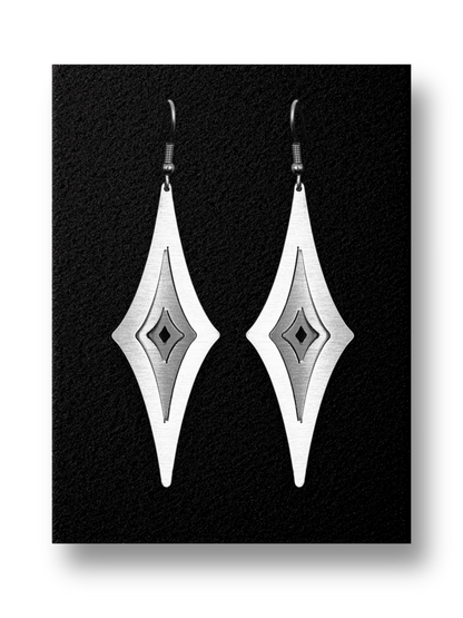 Σκουλαρίκια Illusion Long Stars