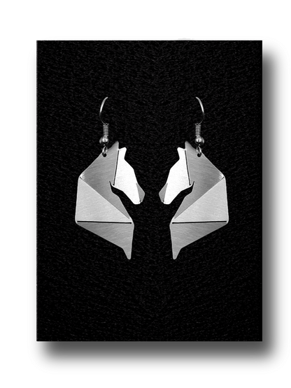 Origami Horse Earrings