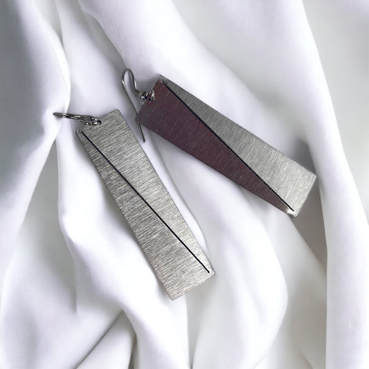 Origami Rectangular Earrings