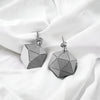 Σκουλαρίκια Origami Polygon